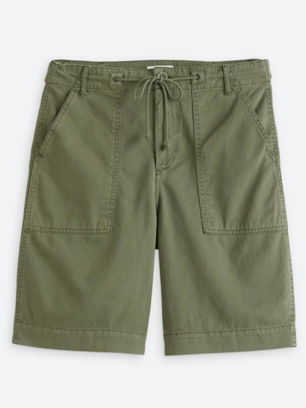Pistola Etta Curved Shorts in Olive